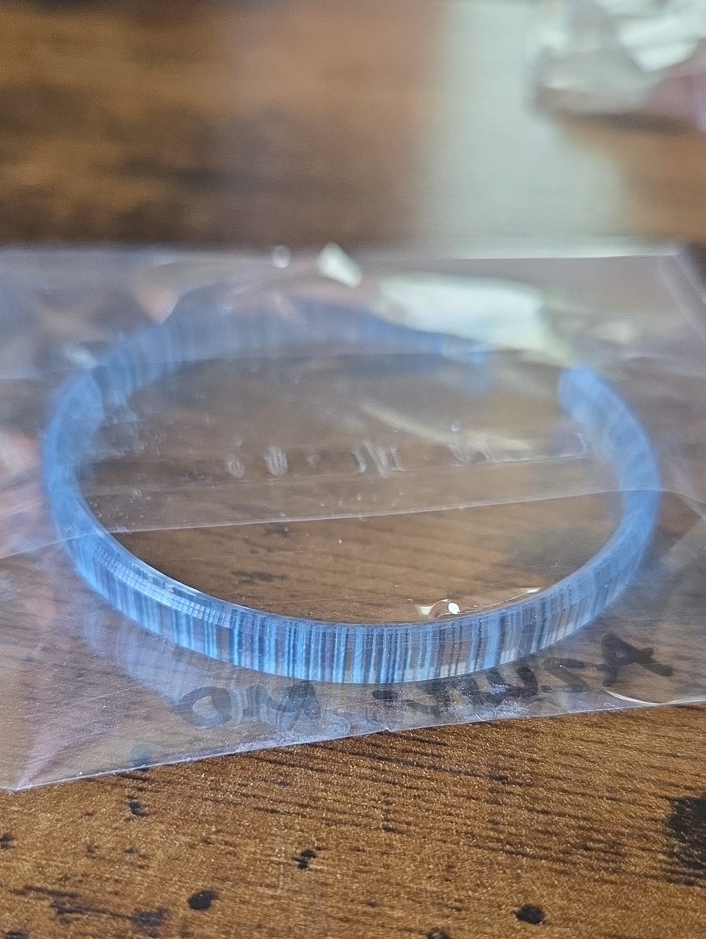 Color By Amber Skinny Bracelet - Medium - SPUN AZURE